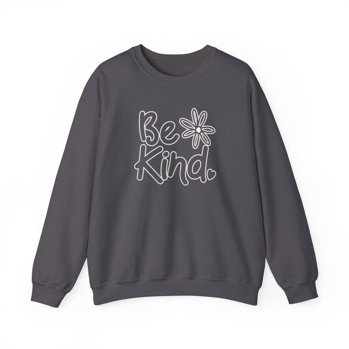 Kathryn the Grape Be Kind (Black Text) Unisex Heavy Blend™ Crewneck Sweatshirt - Cozy Casual Wear for Positive Vibes