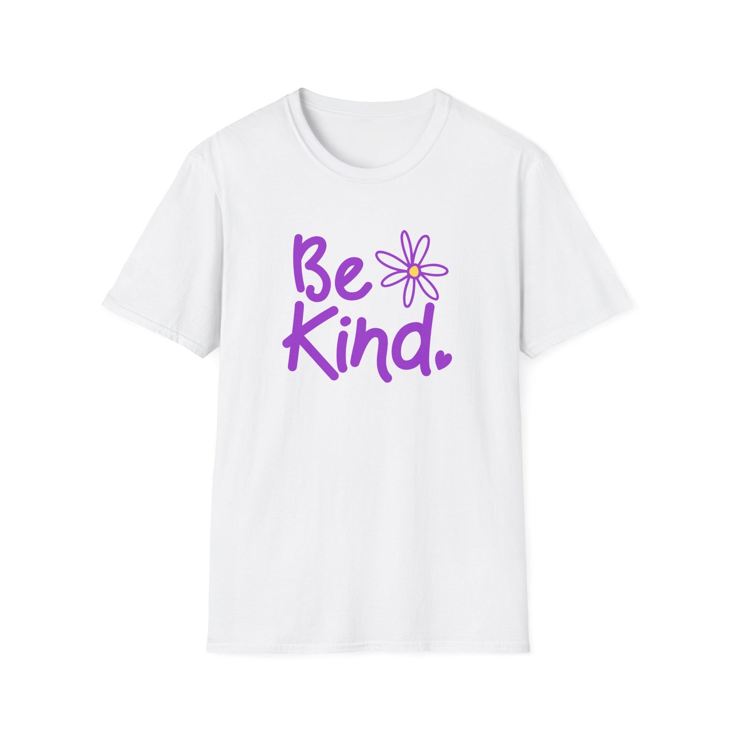 Kathryn the Grape Be Kind Unisex Softstyle T-Shirt – Positive Vibe Graphic Tee