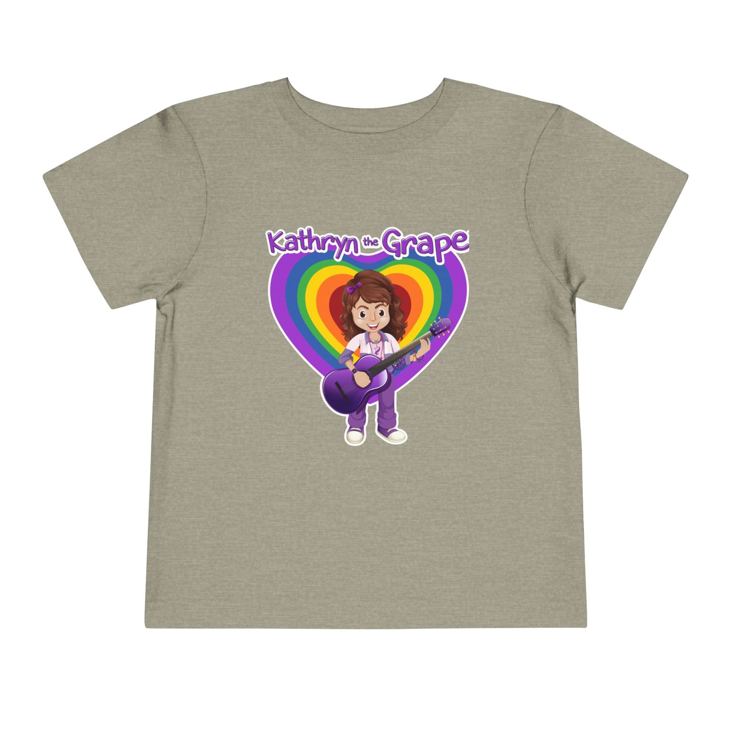 Kathryn the Grape with Guitar Toddler Fine Jersey Tee