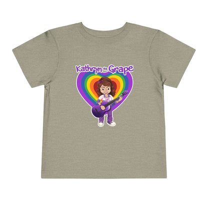 Kathryn the Grape with Guitar Toddler Fine Jersey Tee