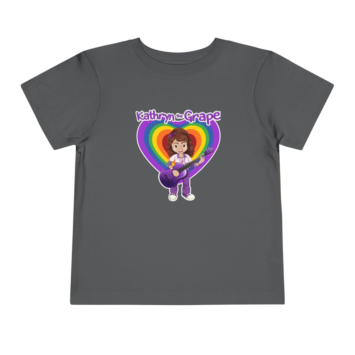 Kathryn the Grape with Guitar Toddler Fine Jersey Tee