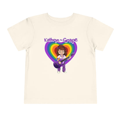 Kathryn the Grape with Guitar Toddler Fine Jersey Tee