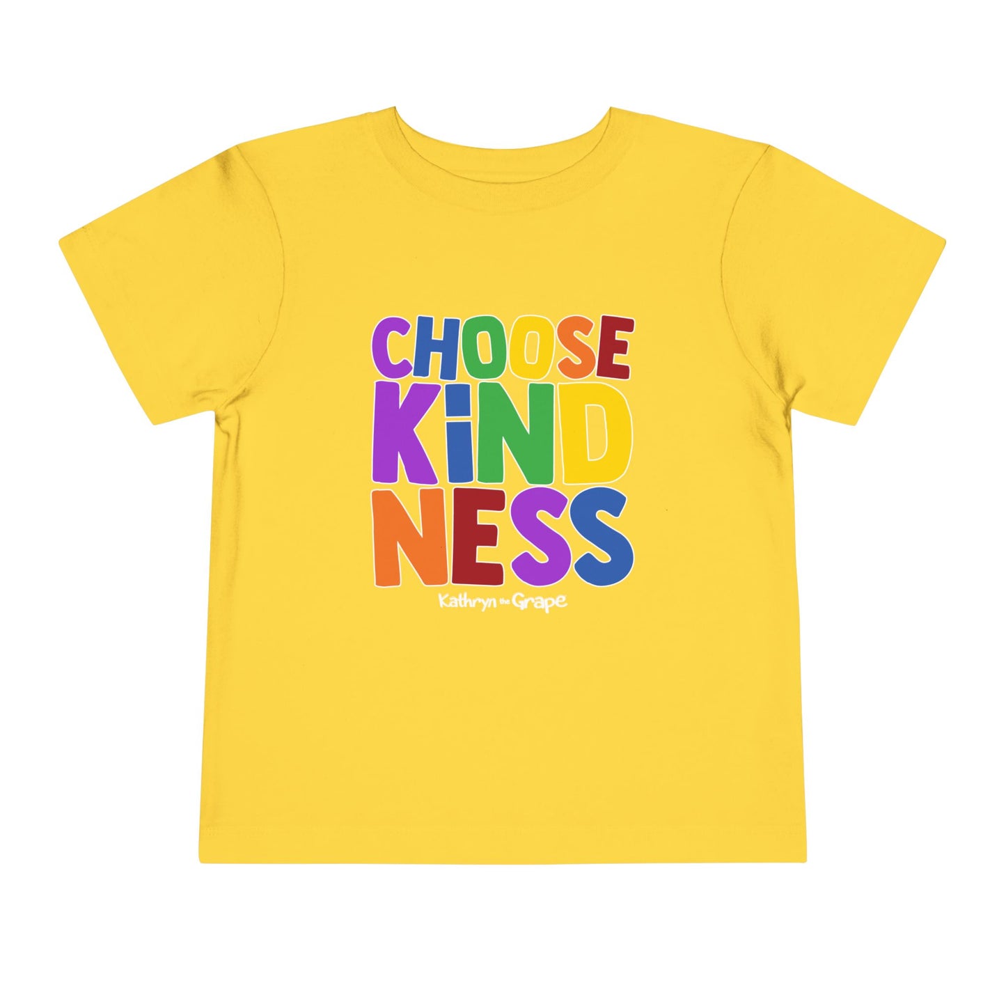 Kathryn the Grape Choose Kindness Toddler Tee