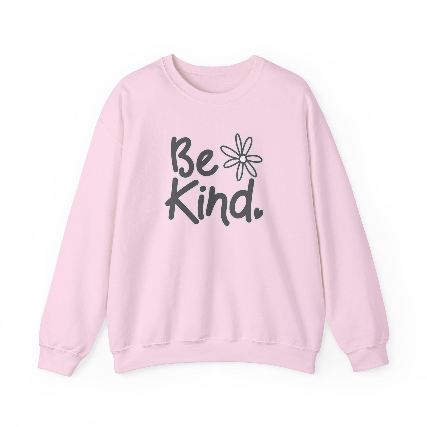 Kathryn the Grape Be Kind (Black Text) Unisex Heavy Blend™ Crewneck Sweatshirt - Cozy Casual Wear for Positive Vibes