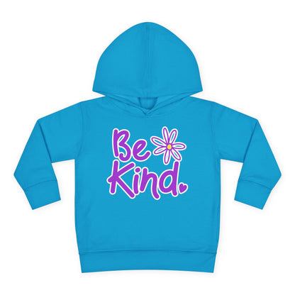 Be Kind Toddler Pullover Fleece Hoodie - Cozy Kids Apparel