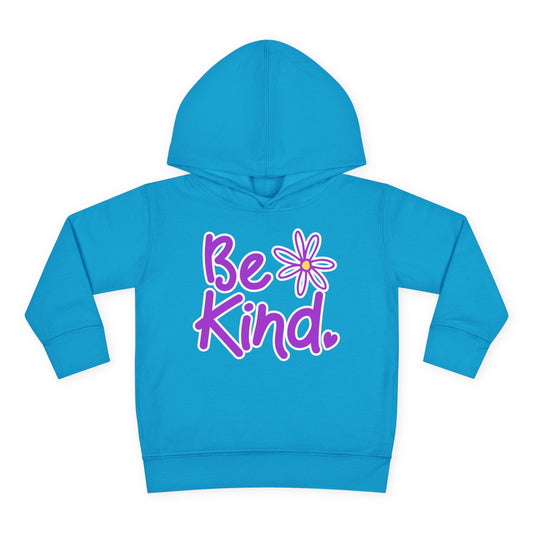 Be Kind Toddler Pullover Fleece Hoodie - Cozy Kids Apparel