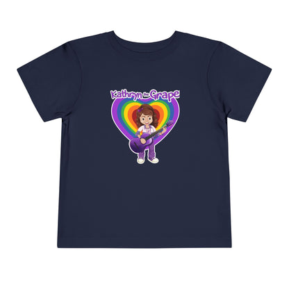 Kathryn the Grape with Guitar Toddler Fine Jersey Tee