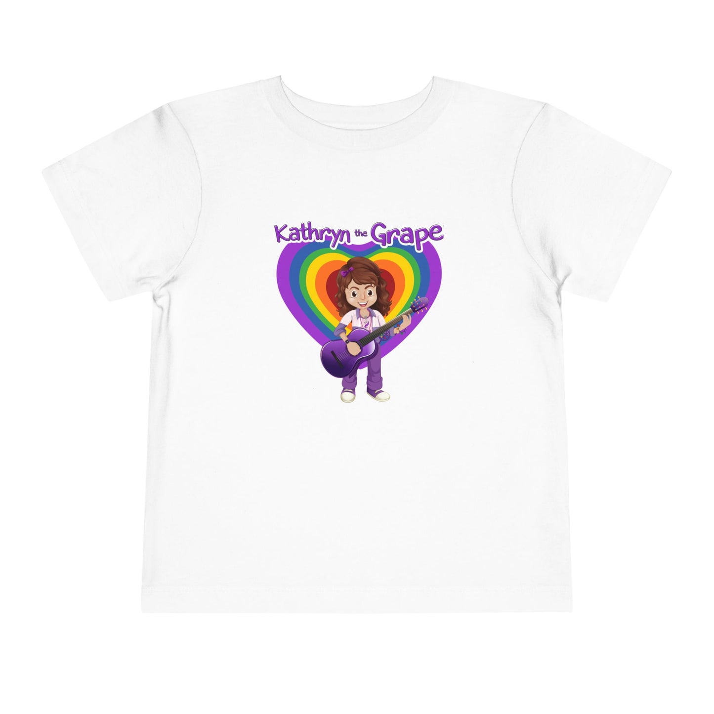 Kathryn the Grape with Guitar Toddler Fine Jersey Tee