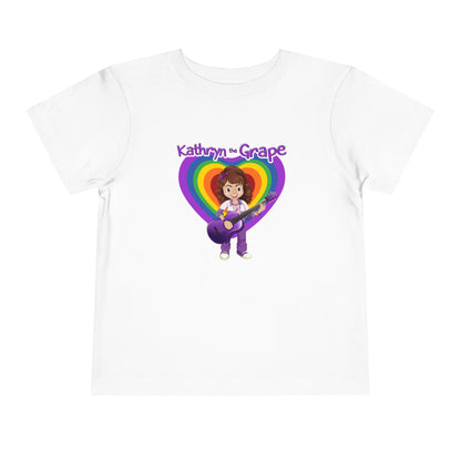 Kathryn the Grape with Guitar Toddler Fine Jersey Tee