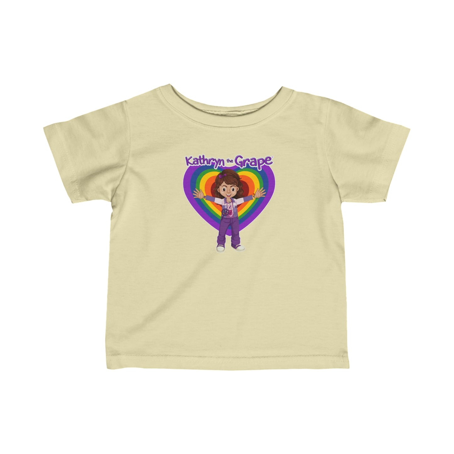 Kathryn the Grape Ripple Love Infant Fine Jersey Tee