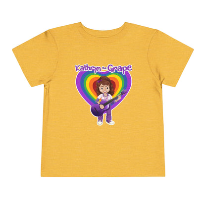 Kathryn the Grape with Guitar Toddler Fine Jersey Tee