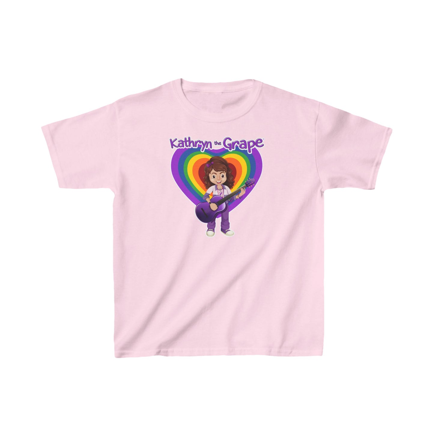 Kathryn the Grape with Guitar Youth Heavy Cotton™ Tee