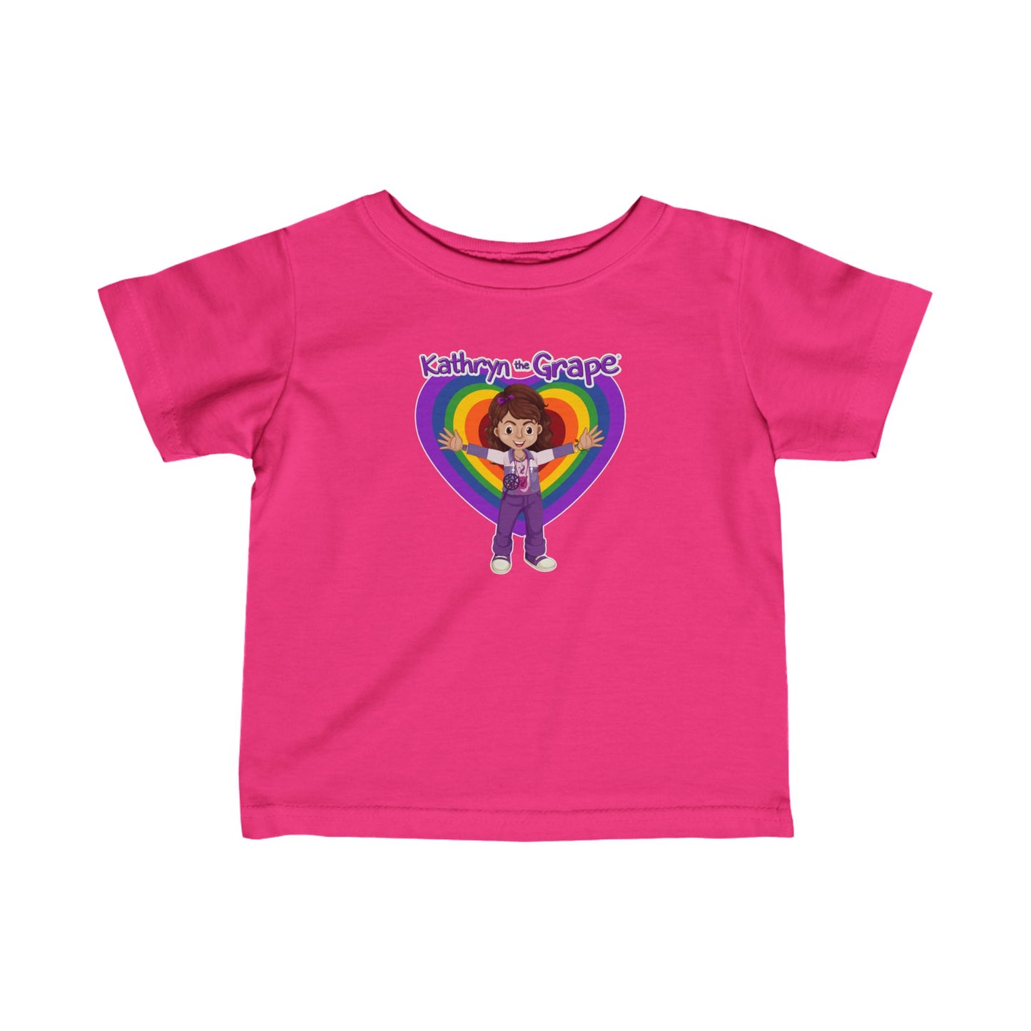 Kathryn the Grape Ripple Love Infant Fine Jersey Tee