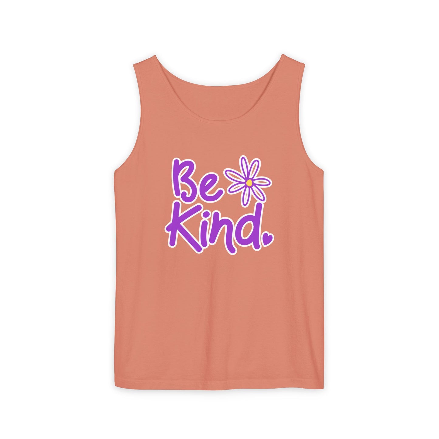 Kathryn the Grape Be Kind Unisex Garment-Dyed Tank Top – Positive Vibes for Everyday Wear