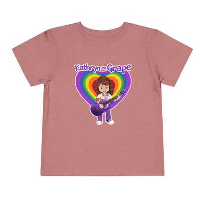 Kathryn the Grape with Guitar Toddler Fine Jersey Tee