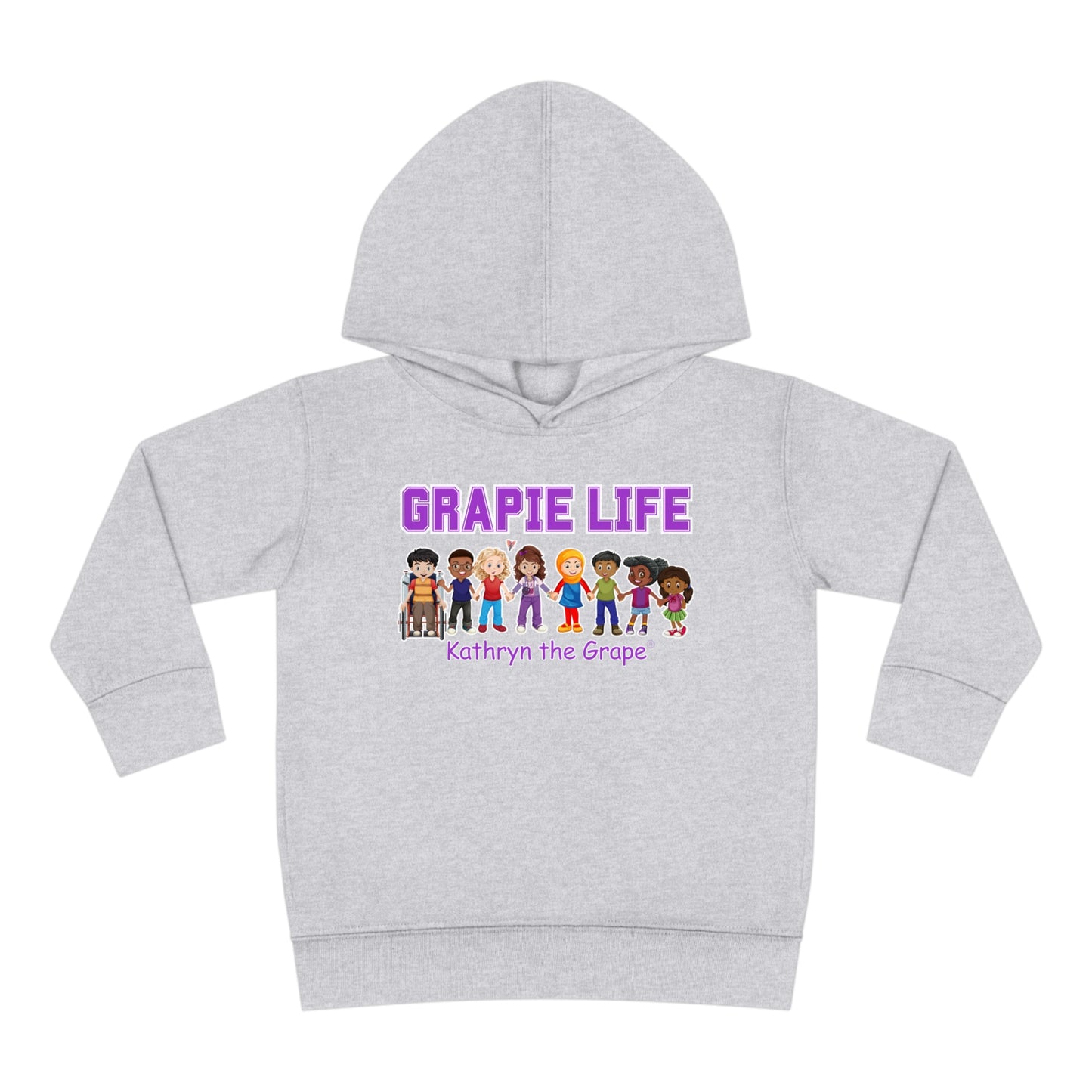 Kathryn the Grape Grapie Life Friends Toddler Pullover Fleece Hoodie