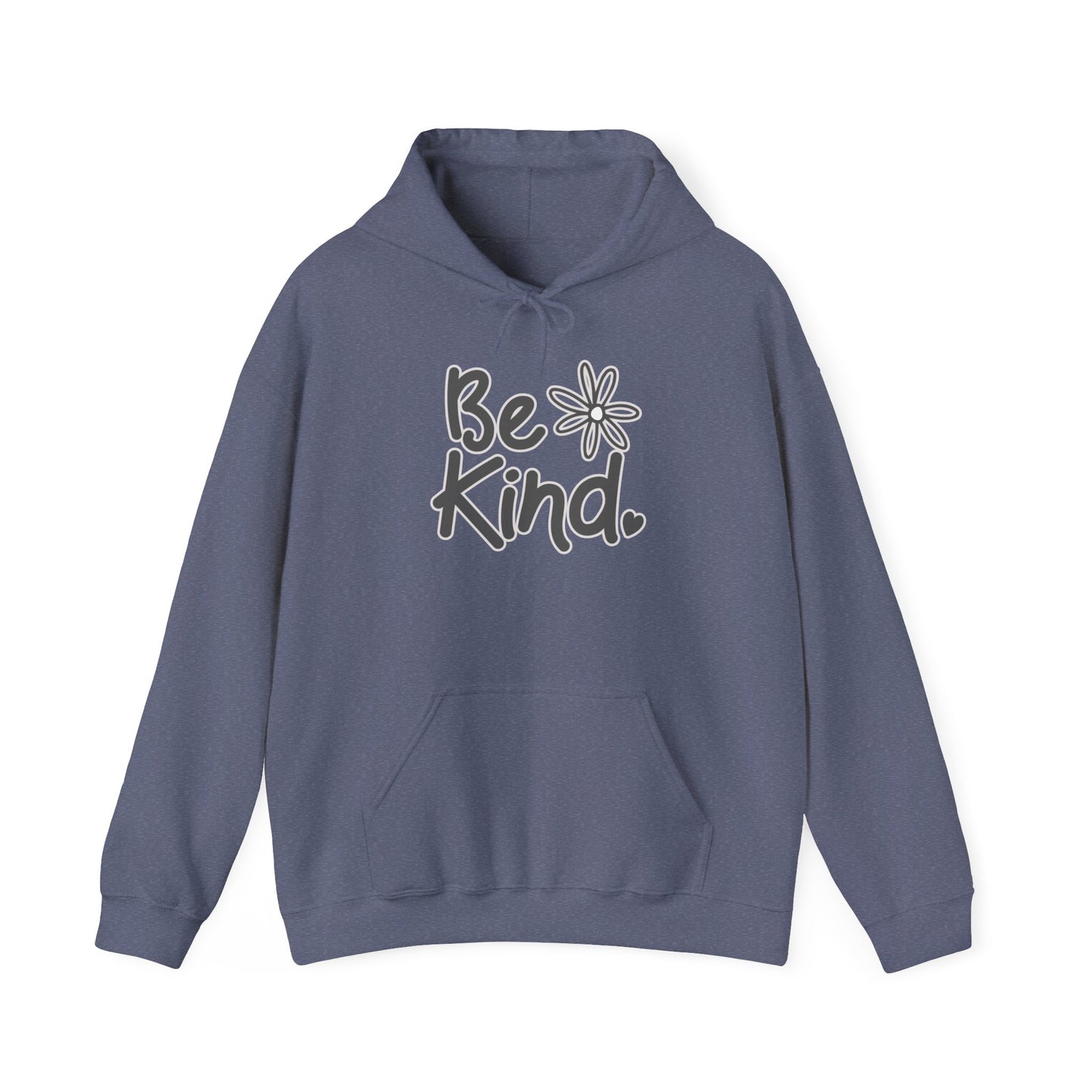 Kathryn the Grape Be Kind (Black Text) Unisex Heavy Blend™ Hooded Sweatshirt - Positive Vibe Apparel