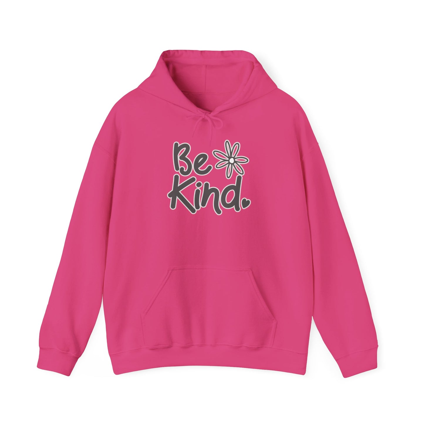 Kathryn the Grape Be Kind (Black Text) Unisex Heavy Blend™ Hooded Sweatshirt - Positive Vibe Apparel