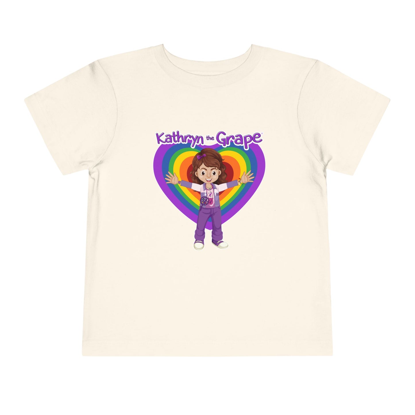 Kathryn the Grape Ripple Love Toddler Fine Jersey Tee