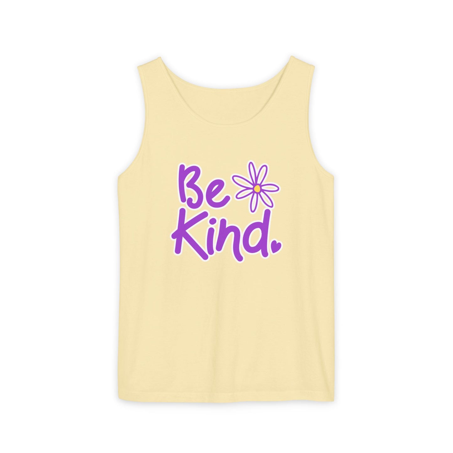 Kathryn the Grape Be Kind Unisex Garment-Dyed Tank Top – Positive Vibes for Everyday Wear