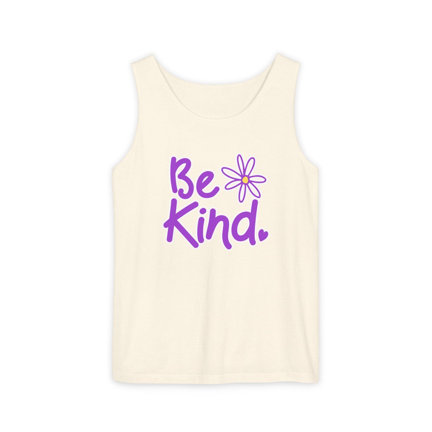 Kathryn the Grape Be Kind Unisex Garment-Dyed Tank Top – Positive Vibes for Everyday Wear