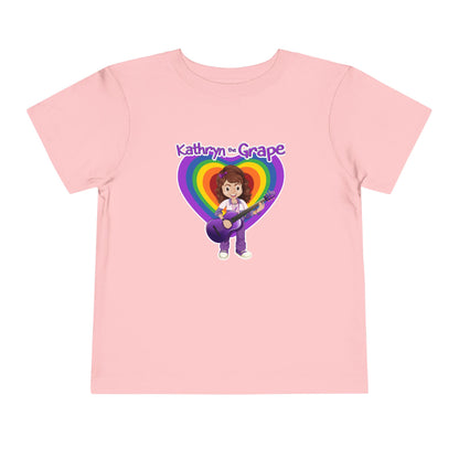 Kathryn the Grape with Guitar Toddler Fine Jersey Tee