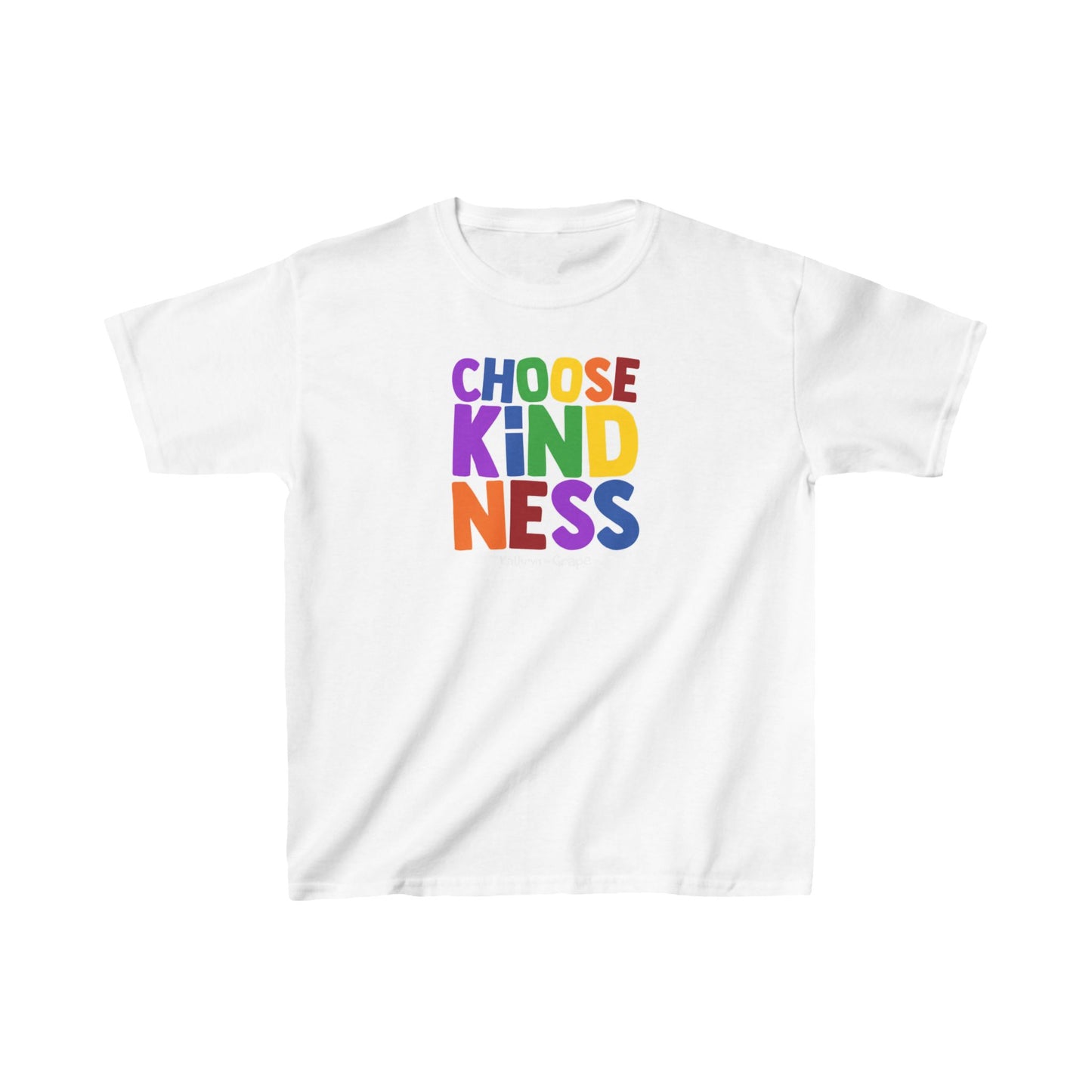 Kathryn the Grape Choose Kindness Youth Heavy Cotton™ Tee