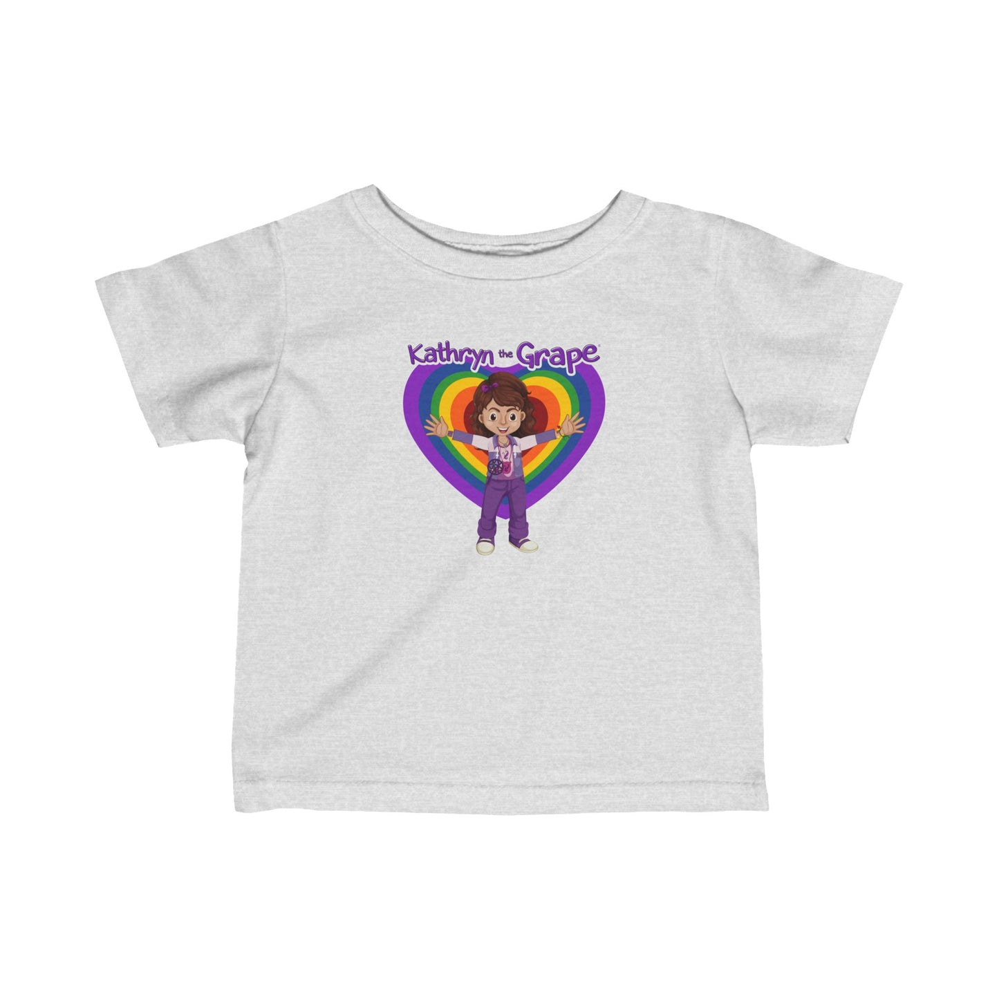 Kathryn the Grape Ripple Love Infant Fine Jersey Tee