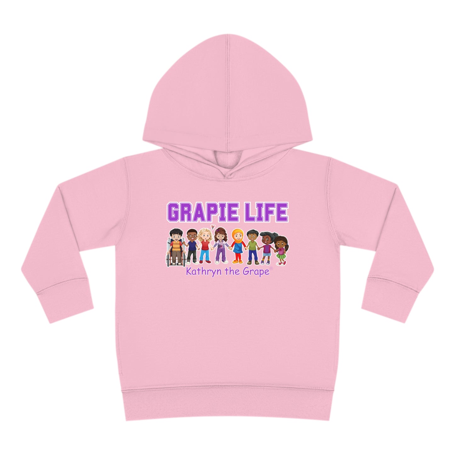 Kathryn the Grape Grapie Life Friends Toddler Pullover Fleece Hoodie