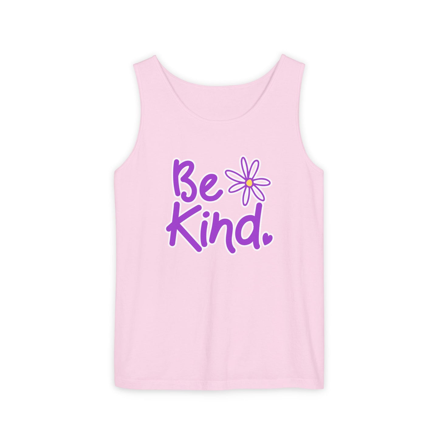 Kathryn the Grape Be Kind Unisex Garment-Dyed Tank Top – Positive Vibes for Everyday Wear