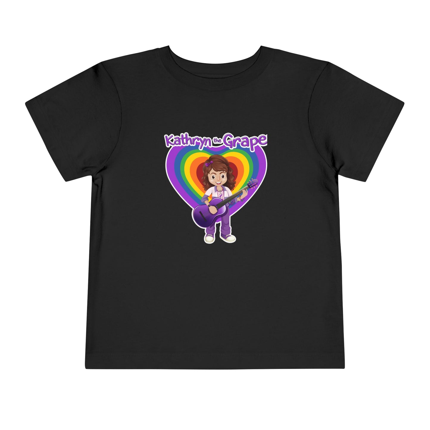 Kathryn the Grape with Guitar Toddler Fine Jersey Tee