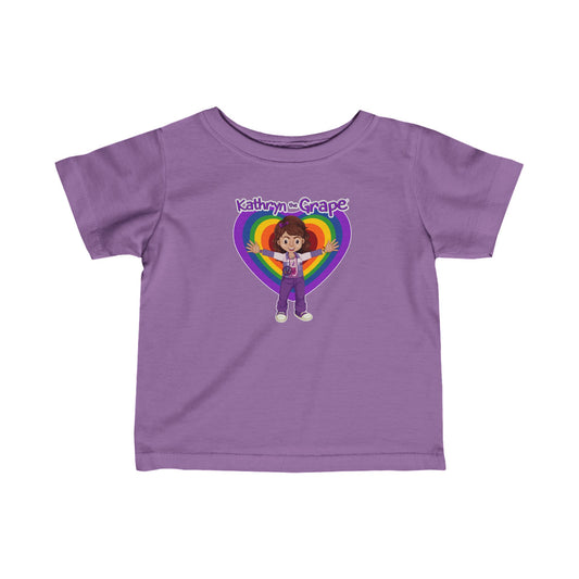 Kathryn the Grape Ripple Love Infant Fine Jersey Tee