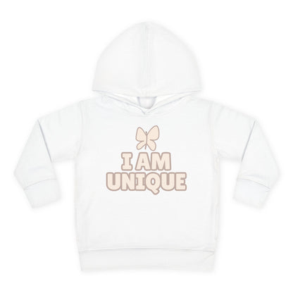 I Am Unique Toddler Pullover Fleece Hoodie - Soft and Cozy Kids Wear