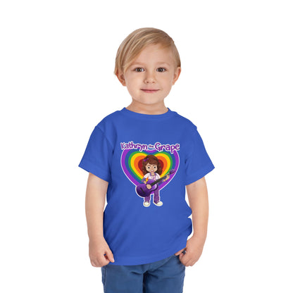 Kathryn the Grape with Guitar Toddler Fine Jersey Tee