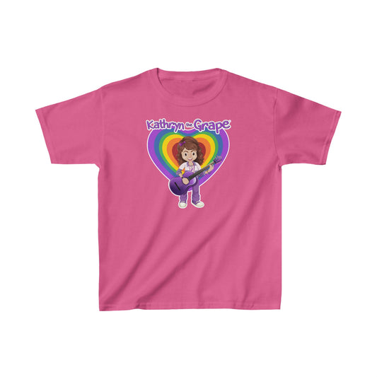 Kathryn the Grape with Guitar Youth Heavy Cotton™ Tee