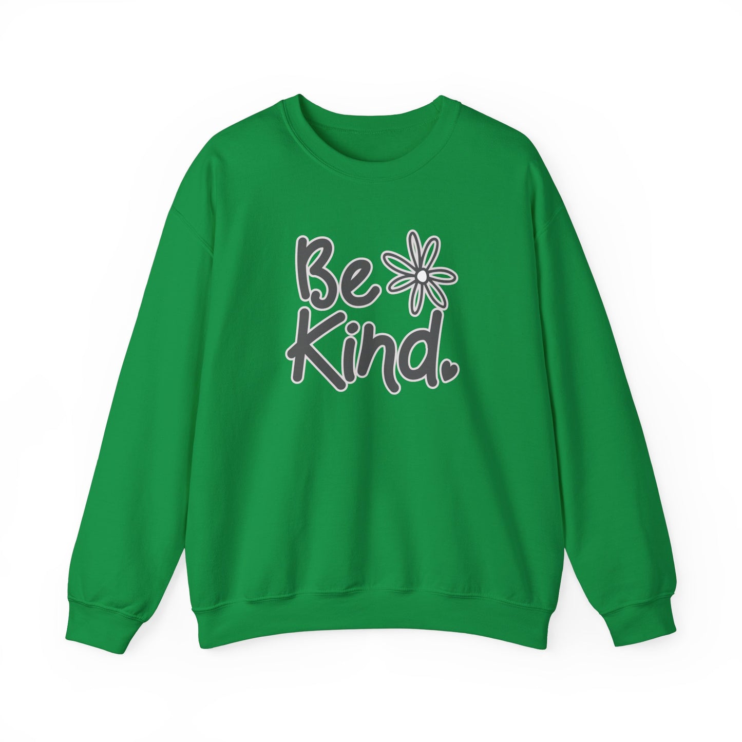 Kathryn the Grape Be Kind (Black Text) Unisex Heavy Blend™ Crewneck Sweatshirt - Cozy Casual Wear for Positive Vibes