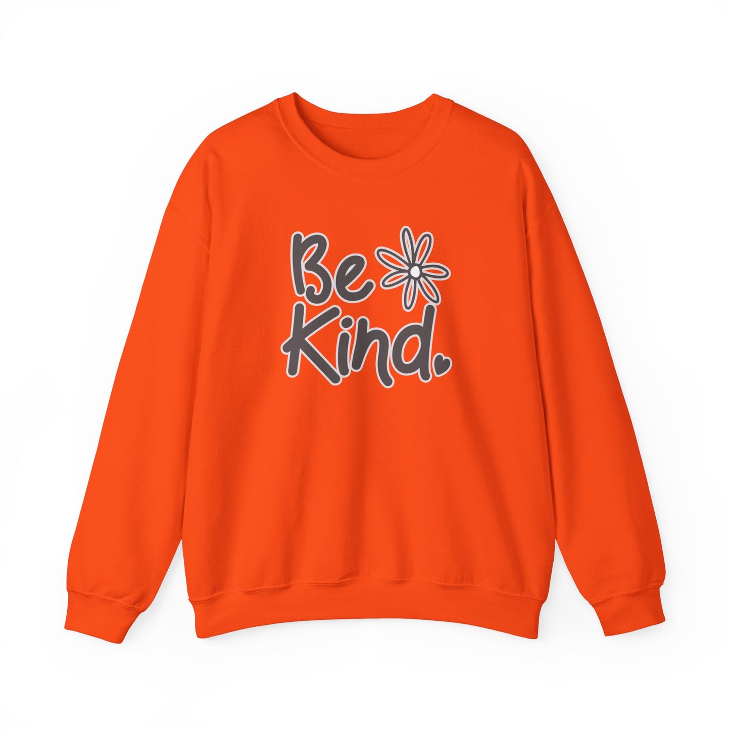 Kathryn the Grape Be Kind (Black Text) Unisex Heavy Blend™ Crewneck Sweatshirt - Cozy Casual Wear for Positive Vibes