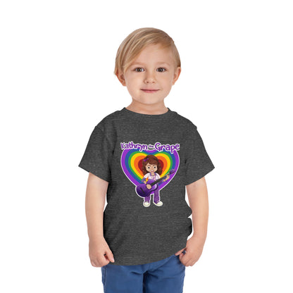 Kathryn the Grape with Guitar Toddler Fine Jersey Tee