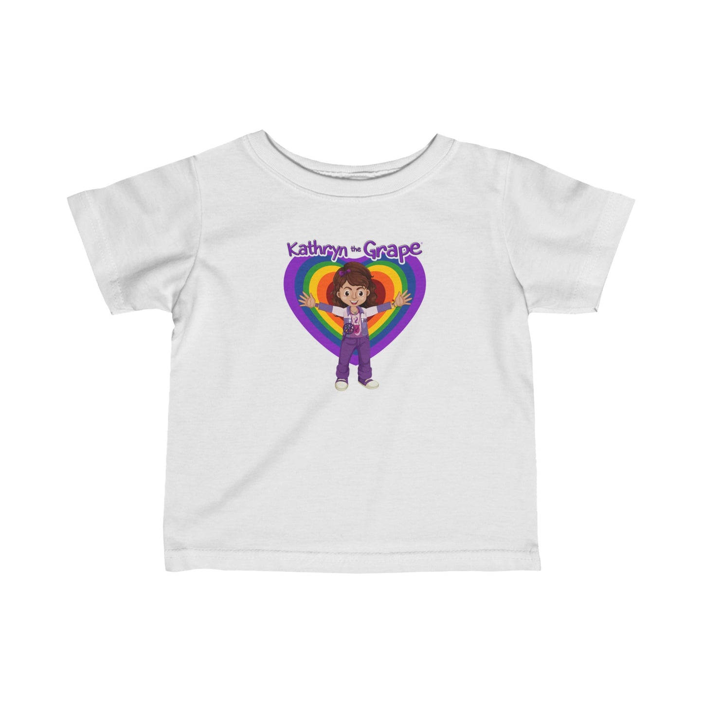 Kathryn the Grape Ripple Love Infant Fine Jersey Tee