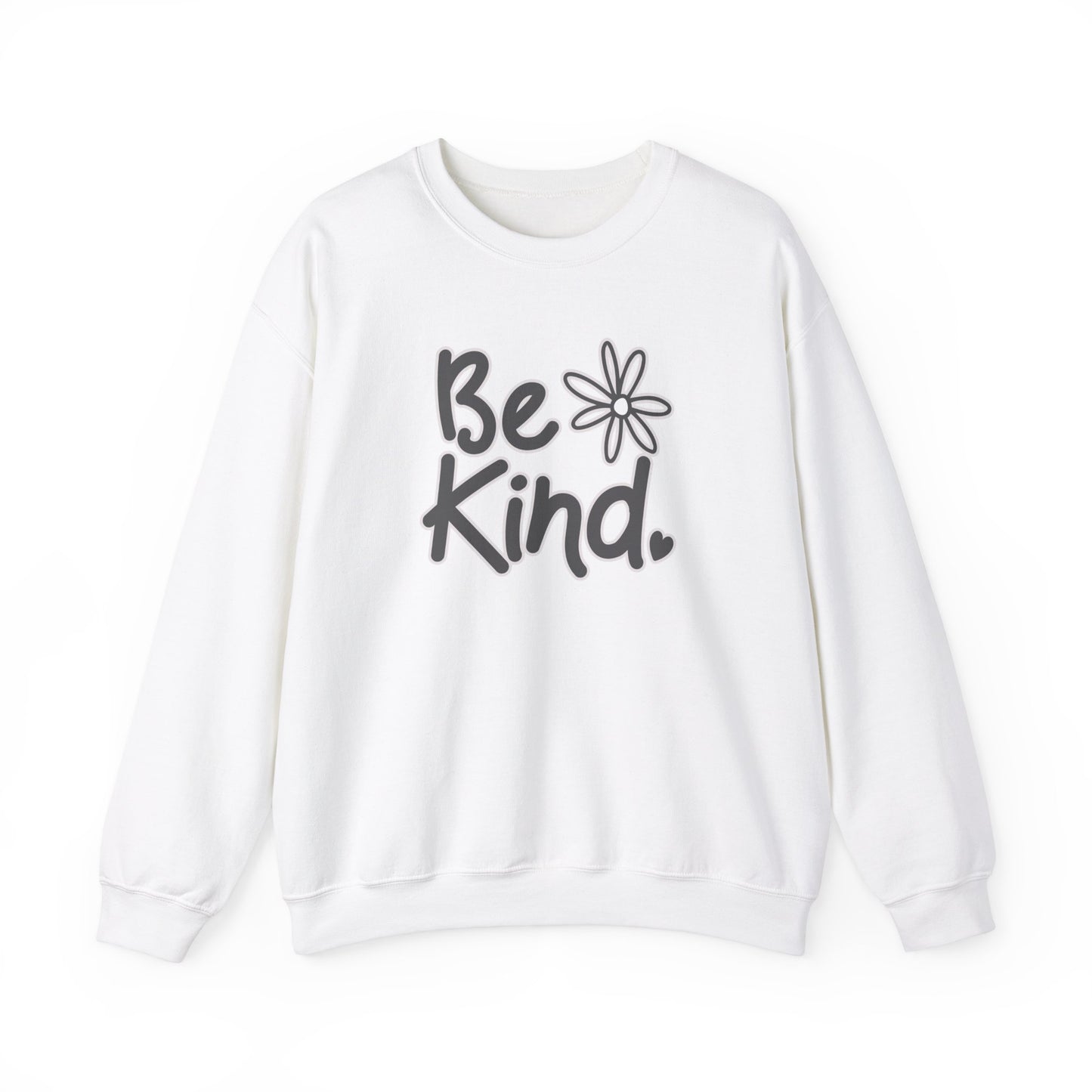 Kathryn the Grape Be Kind (Black Text) Unisex Heavy Blend™ Crewneck Sweatshirt - Cozy Casual Wear for Positive Vibes