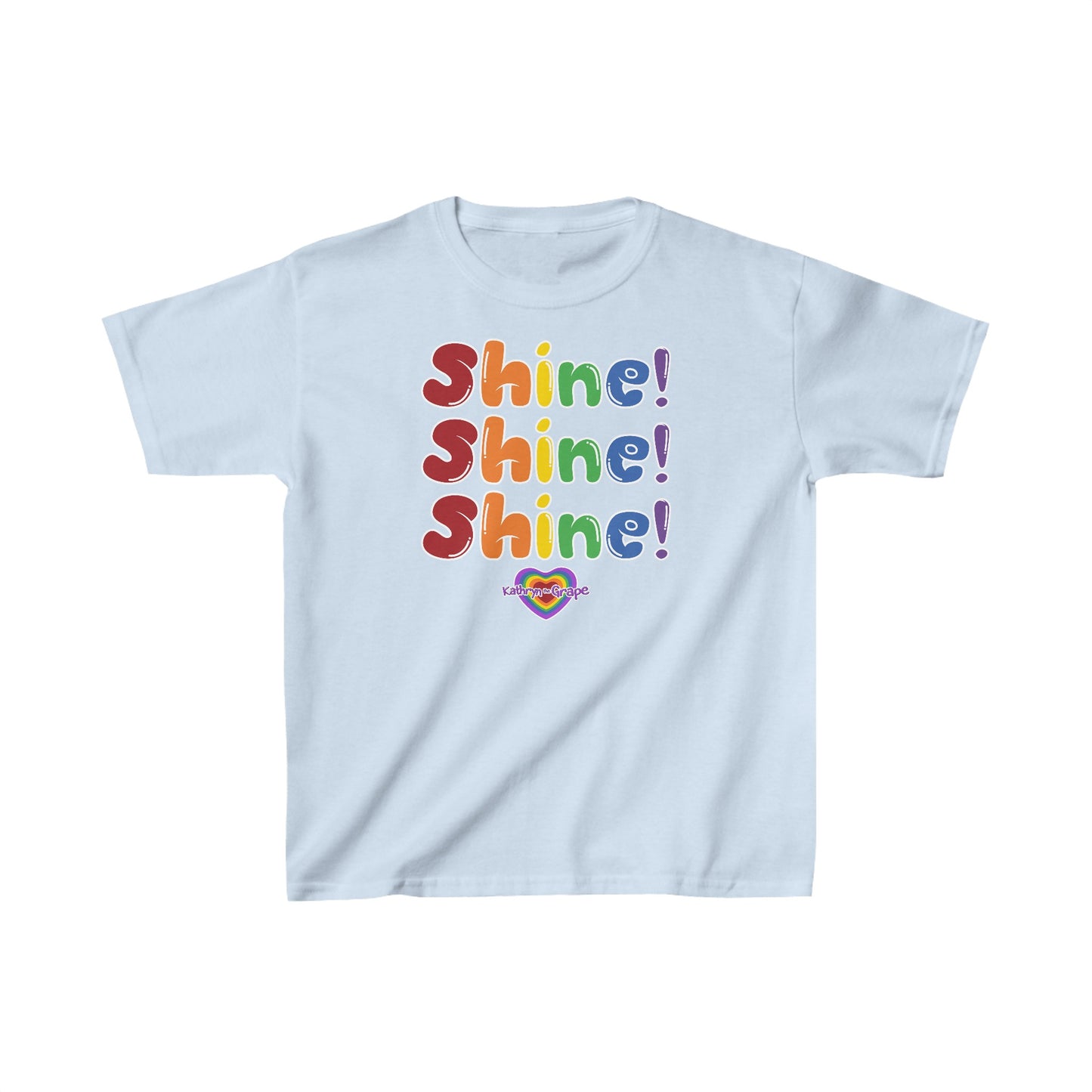 Kathryn the Grape Shine Shine Shine Youth Heavy Cotton™ Tee