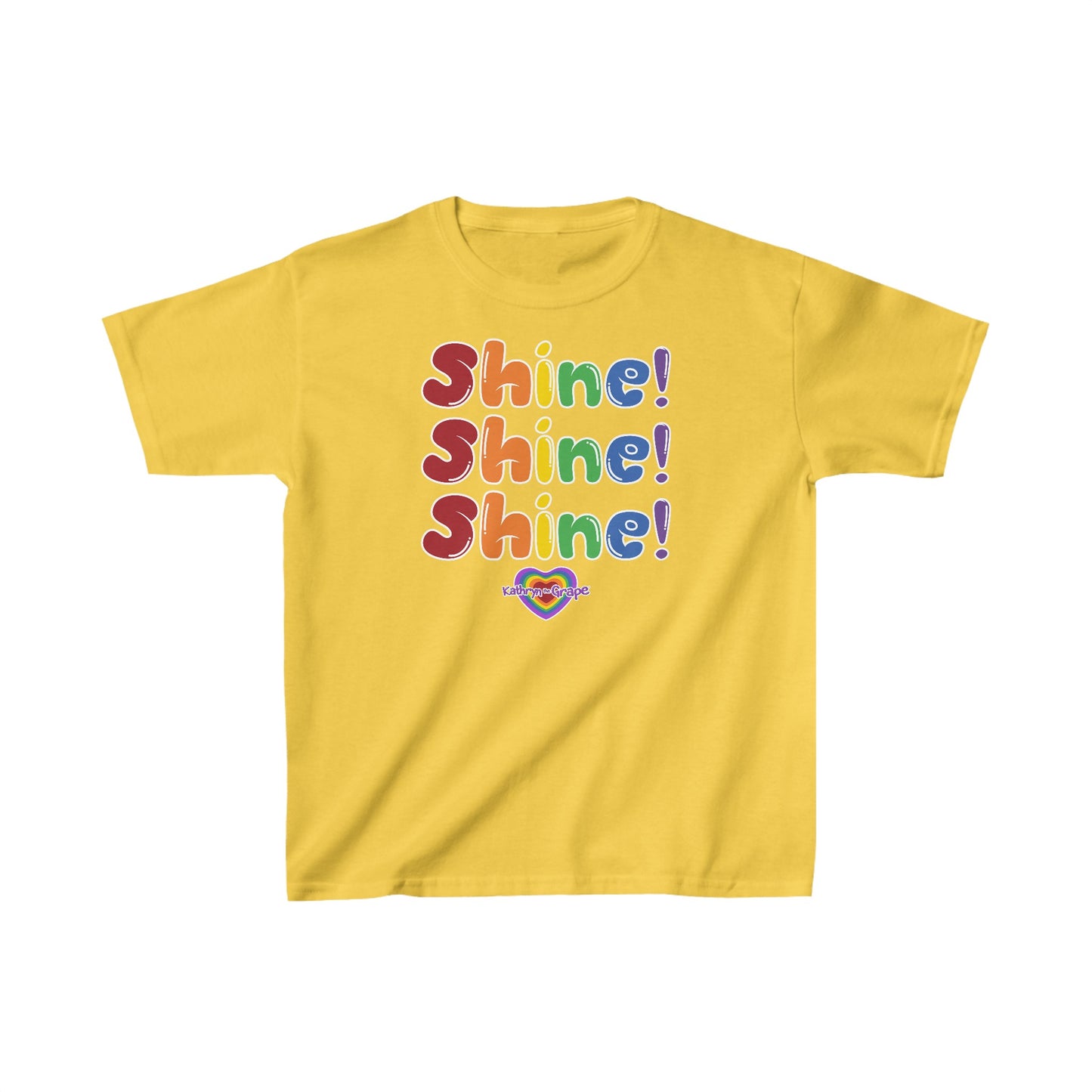 Kathryn the Grape Shine Shine Shine Youth Heavy Cotton™ Tee