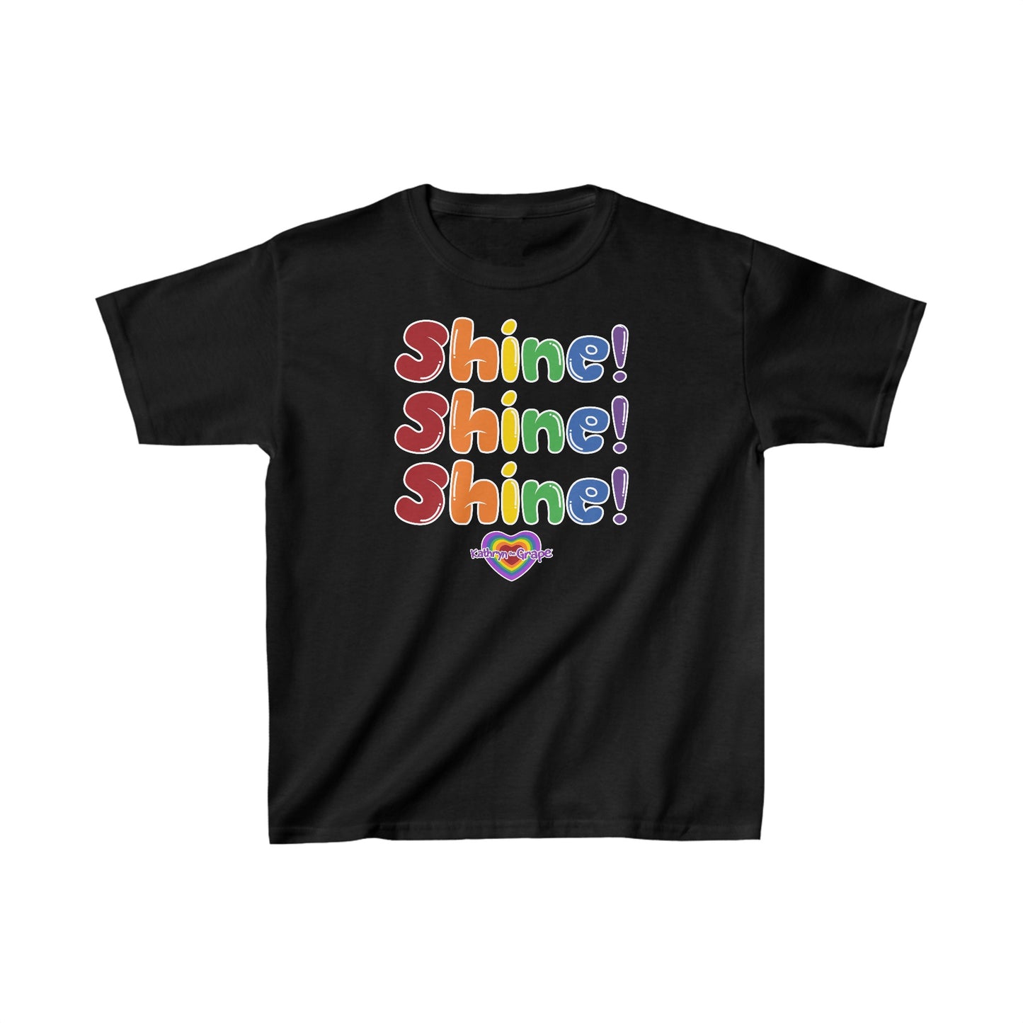 Kathryn the Grape Shine Shine Shine Youth Heavy Cotton™ Tee