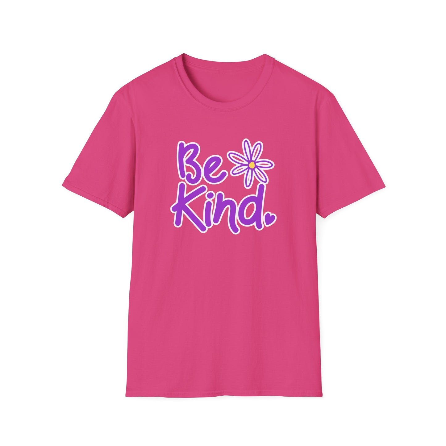 Kathryn the Grape Be Kind Unisex Softstyle T-Shirt – Positive Vibe Graphic Tee