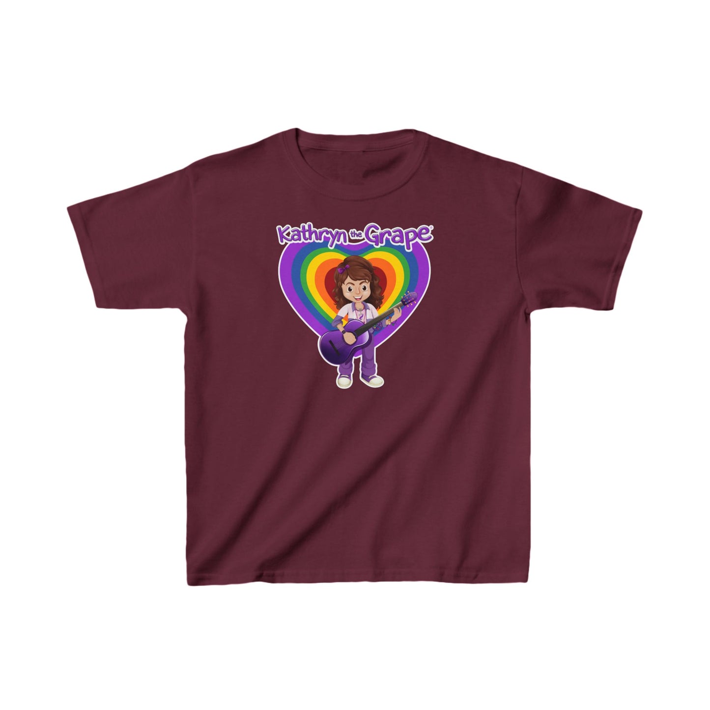 Kathryn the Grape with Guitar Youth Heavy Cotton™ Tee