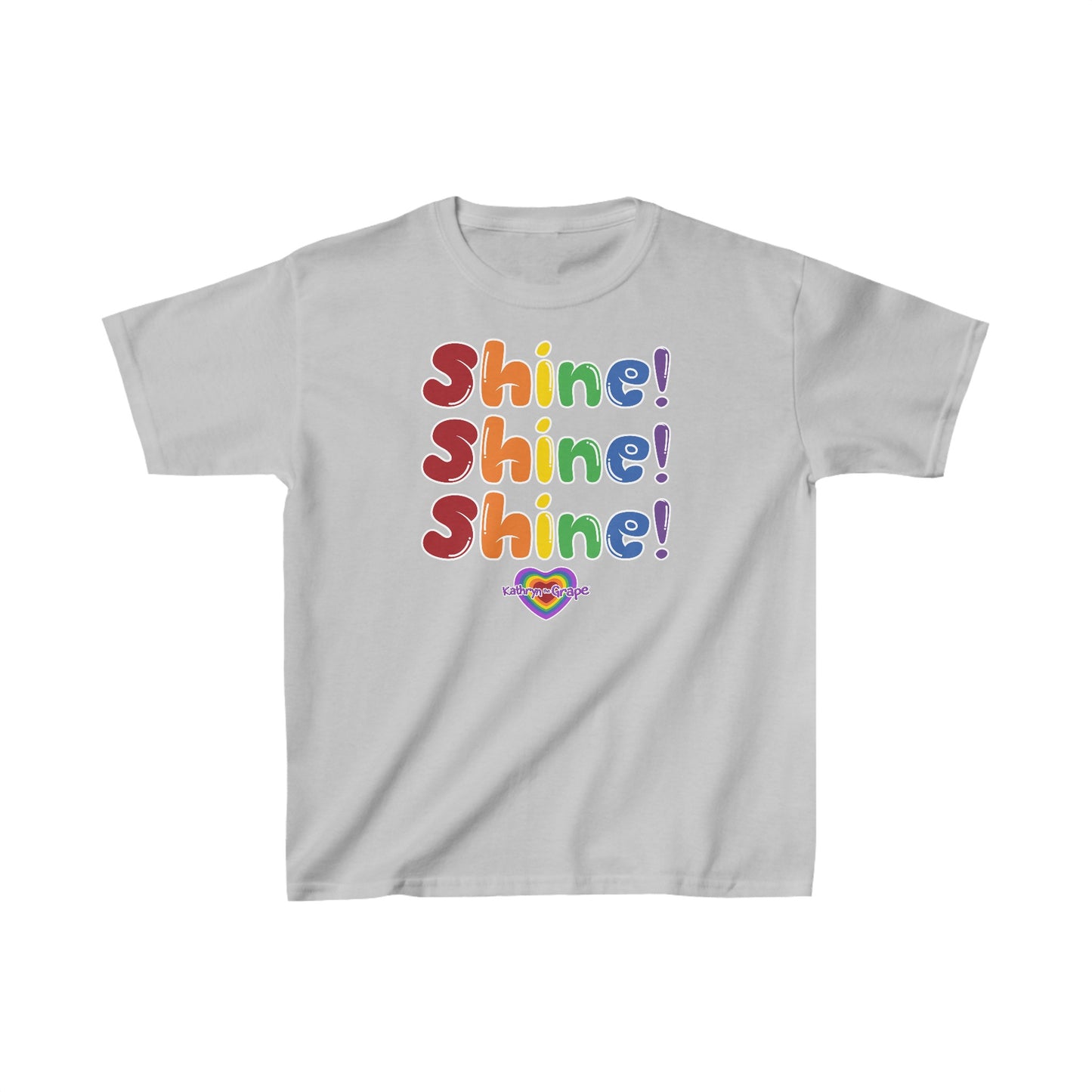 Kathryn the Grape Shine Shine Shine Youth Heavy Cotton™ Tee