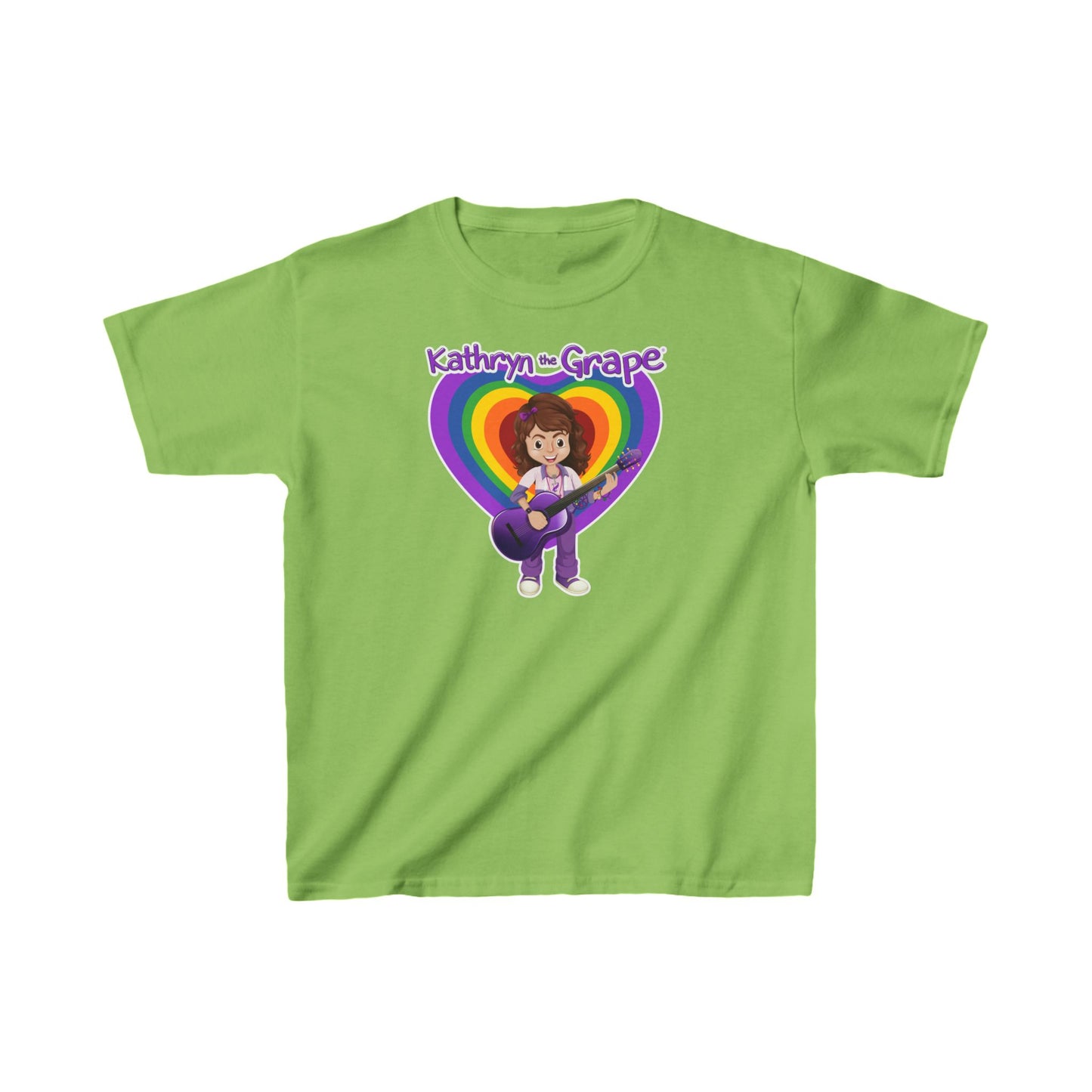 Kathryn the Grape with Guitar Youth Heavy Cotton™ Tee