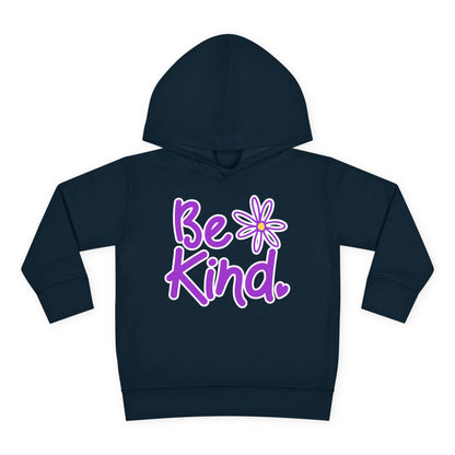 Be Kind Toddler Pullover Fleece Hoodie - Cozy Kids Apparel