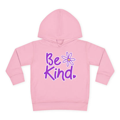 Be Kind Toddler Pullover Fleece Hoodie - Cozy Kids Apparel