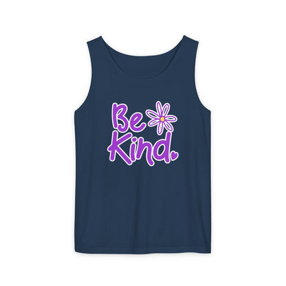 Kathryn the Grape Be Kind Unisex Garment-Dyed Tank Top – Positive Vibes for Everyday Wear